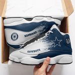 Dallas Cowboys Air JD13 Sneakers 404