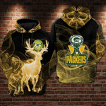 Green Bay Packers Fire Style Hoodie