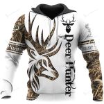 Camo Tattoo Deer Hunting Hoodie T-Shirt Sweatshirt NM