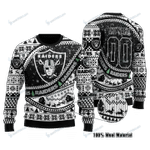 Las Vegas Raiders Woolen Sweater 110