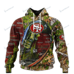 San Francisco 49ers Limited Edition All Over Print Hoodie Sweatshirt Zip Hoodie T shirt Unisex 932