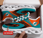 Miami Dolphins Yezy Running Sneakers 869