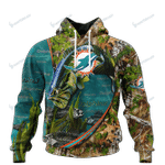 Miami Dolphins Limited Edition All Over Print Hoodie Sweatshirt Zip Hoodie T shirt Unisex 937