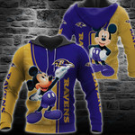 Baltimore Ravens Mickey All Over Printed 137