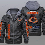 Chicago Bears Leather Jacket 06