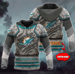 Miami Dolphins Personalized All Over Printed 604