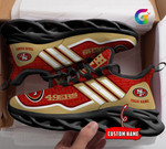 San Francisco 49ers Personalized Yezy Running Sneakers 145