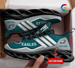 Philadelphia Eagles Personalized Yezy Running Sneakers 146