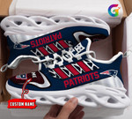 New England Patriots Personalized Yezy Running Sneakers 222