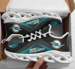 Miami Dolphins Yezy Running Sneakers BG476