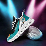 Miami Dolphins Yezy Running Sneakers BG480