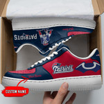 New England Patriots Personalized AF1 Shoes BG25