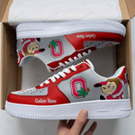 Ohio State Buckeyes Personalized AF1 Shoes BG05