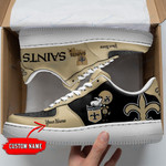 New Orleans Saints Personalized AF1 Shoes BG26