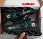 Miami Dolphins Personalized Yezy Running Sneakers BG614