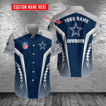 Dallas Cowboys Personalized Button Shirts BG365