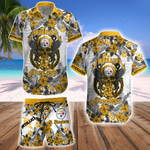 Pittsburgh Steelers Hawaii Shirt & Shorts BG349
