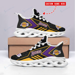 Los Angeles Lakers Personalized Yezy Running Sneakers BG684