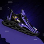 Baltimore Ravens Personalized Yezy Running Sneakers BG873