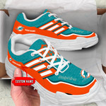 Miami Dolphins Personalized Chunky Sneakers 10