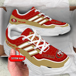 San Francisco 49ers Personalized Chunky Sneakers 21