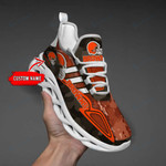 Cleveland Browns Personalized Yezy Running Sneakers BB239