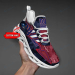New York Giants Personalized Yezy Running Sneakers BB252