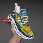 Los Angeles Chargers Personalized Yezy Running Sneakers BB258