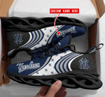 New York Yankees Personalized Yezy Running Sneakers BB277