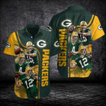 Green Bay Packers Button Shirt BG576