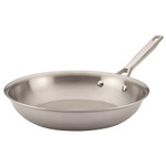 Anolon Tri-Ply Clad Stainless Steel French Skillet/Fry Pan, 12.75' - 31510