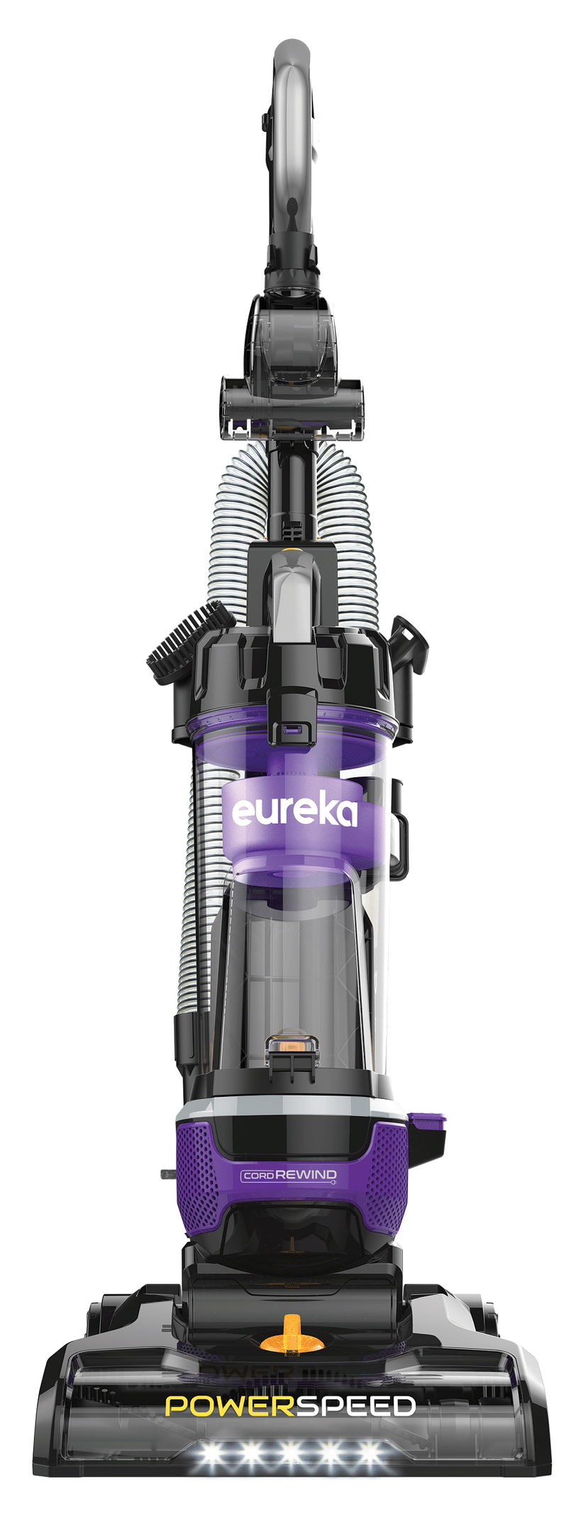 Eureka PowerSpeed Cord Rewind Upright Vacuum Cleaner, NEU203