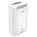 Ivation 19 Pint Small-Area Desiccant Dehumidifier Compact and Quiet - with Continuous Drain Hose for Smaller Spaces, Bathroom, Attic, Crawlspace and Closets - for Spaces Up to 410 Sq Ft