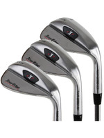 Tour Edge Golf TGS 3-Piece Wedge Set (52*/56*/60*) Approach, Sand & Lob - NEW - Right-Handed
