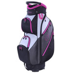 Ram Golf Lightweight Ladies Cart Bag with 14 Way Dividers Grey/Pink