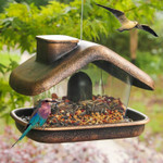 Panorama House Bird Feeders and Garden Decoration for Bird Watchers and Children