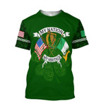 Irish St Patrick's Day My Nation My Heritage 3D All Over Print Hoodie | T-Shirt | Sweatshirt - 3D T-Shirt