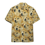 Doge Meme Hawaiian Shirt | 3D All Over Print Hawaiian Shirt - Short Sleeve Hawaiian Shirt