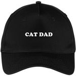 Cat Dad Embroidered Hat