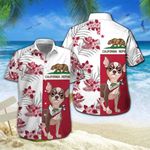 Chihuahua California Republic Hawaiian Shirt - Short Sleeve Hawaiian Shirt