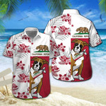 Boxer California Republic Hawaiian Shirt - Short Sleeve Hawaiian Shirt