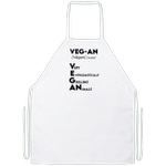 Vegan (Noun), Very Enthusiastically Grilling Animals Apron