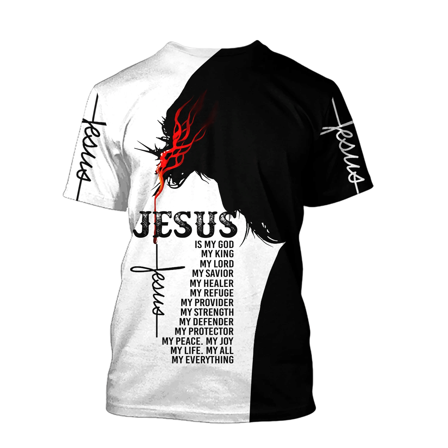 Easter Jesus, Jesus Is My God My King My Lord 3D All Over Print Shirt - 3D T-Shirt