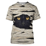 Mummy Black Cat 3D Full Print Shirt - 3D T-Shirt