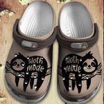 Sloth Mode A Funny Sloth Unisex Clog Shoes