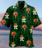 Pi Pumpkin Halloween Hawaiian Shirt