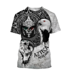 Azteca Mexicano 3D All Over Printed T-Shirt