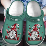 Gnome Let It Be Unisex Clog Shoes Gift