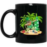 Dabbing Leprechaun Hawaiian Day Gifts Coffee Mug