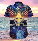 Jesus God Bless America Hawaii Shirt